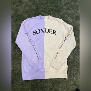 Dermot Kennedy Sonder Tour split crewneck